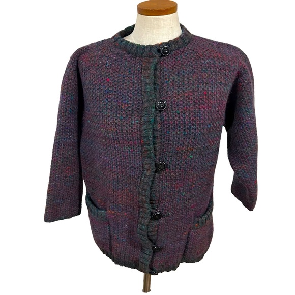 Renee Tener for Jeanne Pierre Cardigan Sweater Vintage - Picture 1 of 8